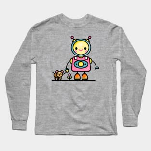 Robot Long Sleeve T-Shirt